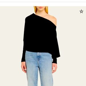 Altuzarra Cashmere Grainage Black Sweater New without Tags